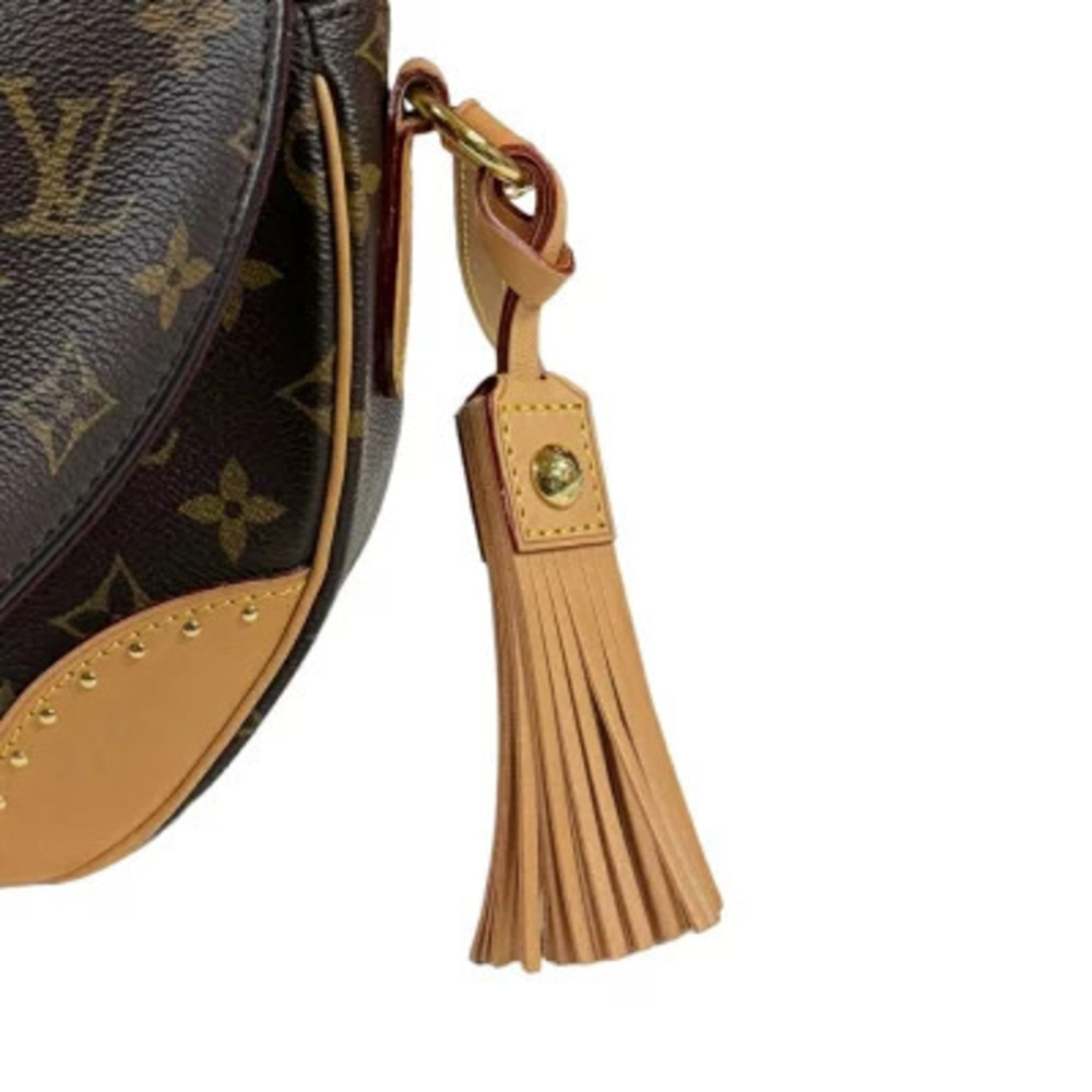 Louis Vuitton Monogram Shoulder Canvas Saint Bag Brown Cloud - Picture 8 of 8